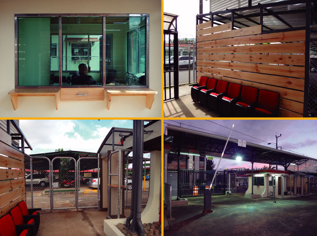 Construcción entrada costado este 70 m2